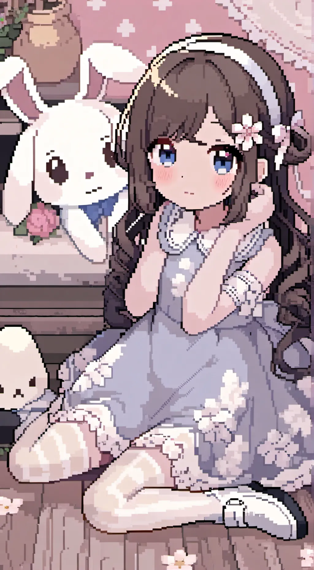 ai character: ☆pastel AU☆ background