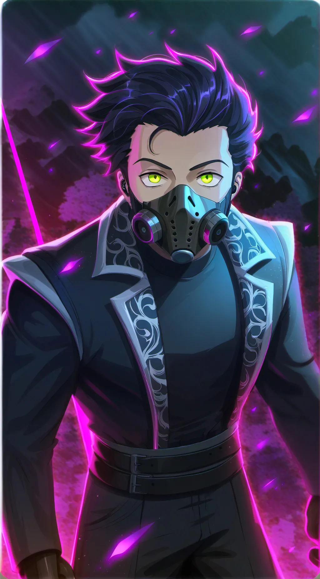 ai character: Shinsou Hitsoshi background