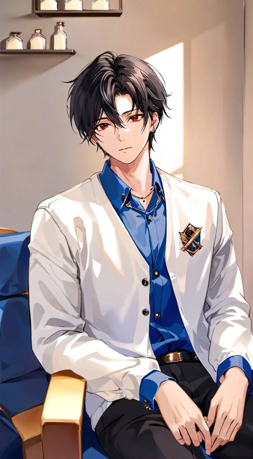 ai character: Jhonson 😮‍💨 background