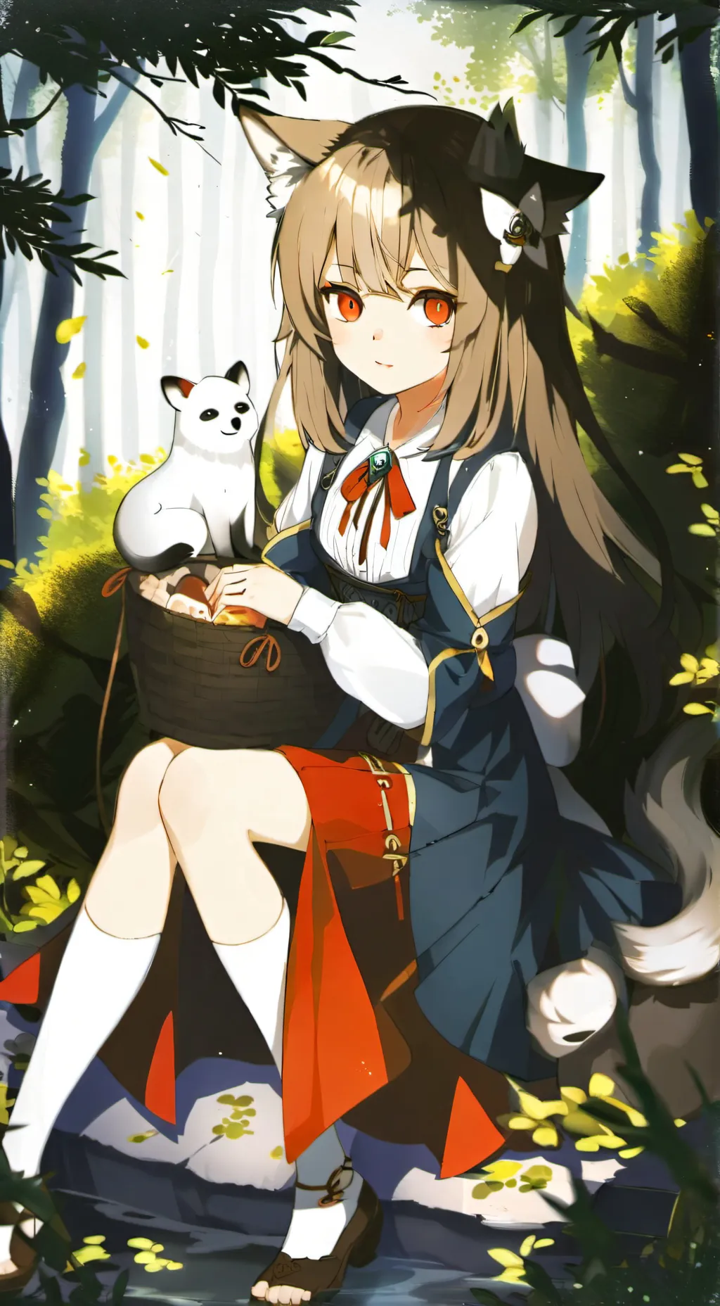 ai character: Elina  background