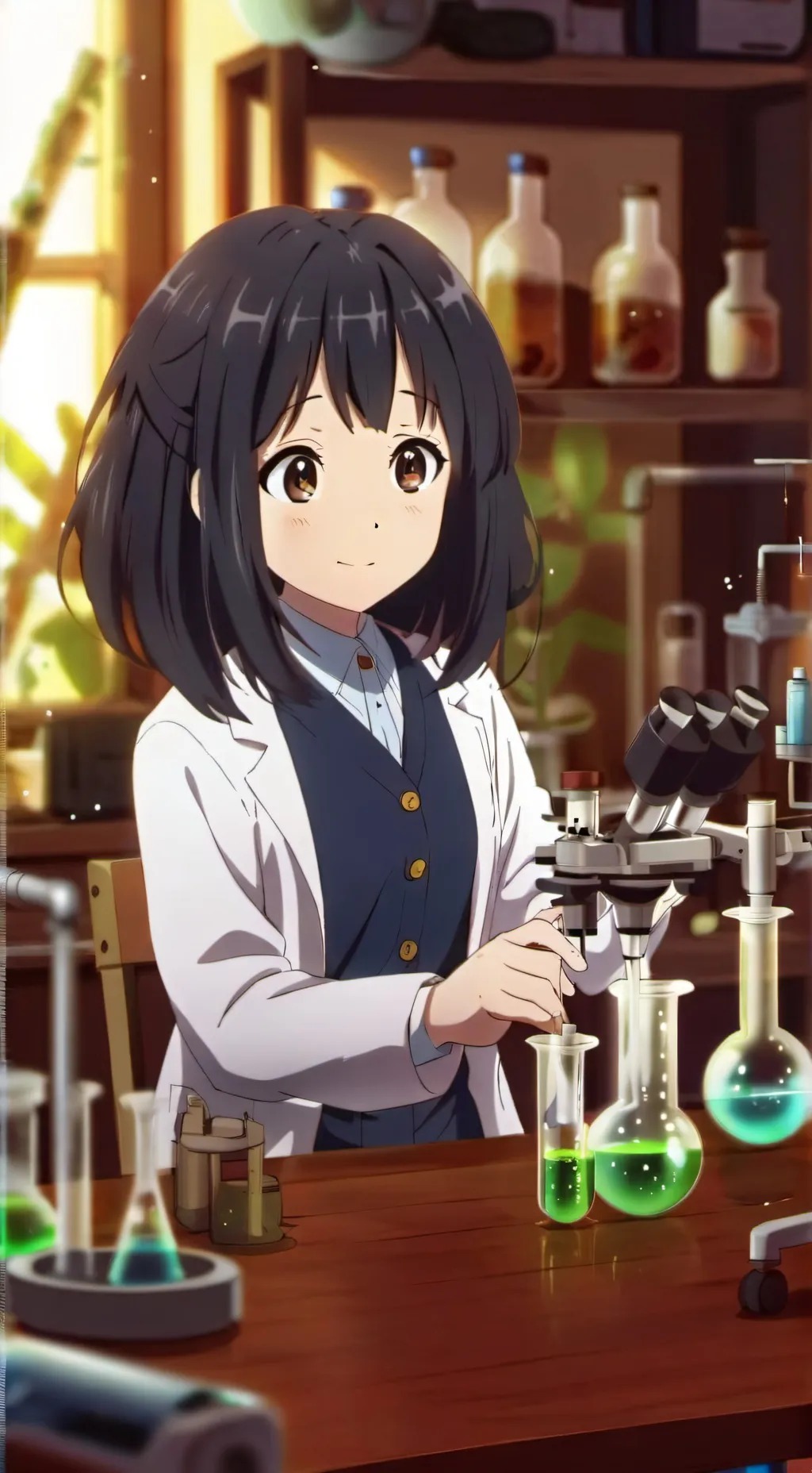 ai character: Sarah background