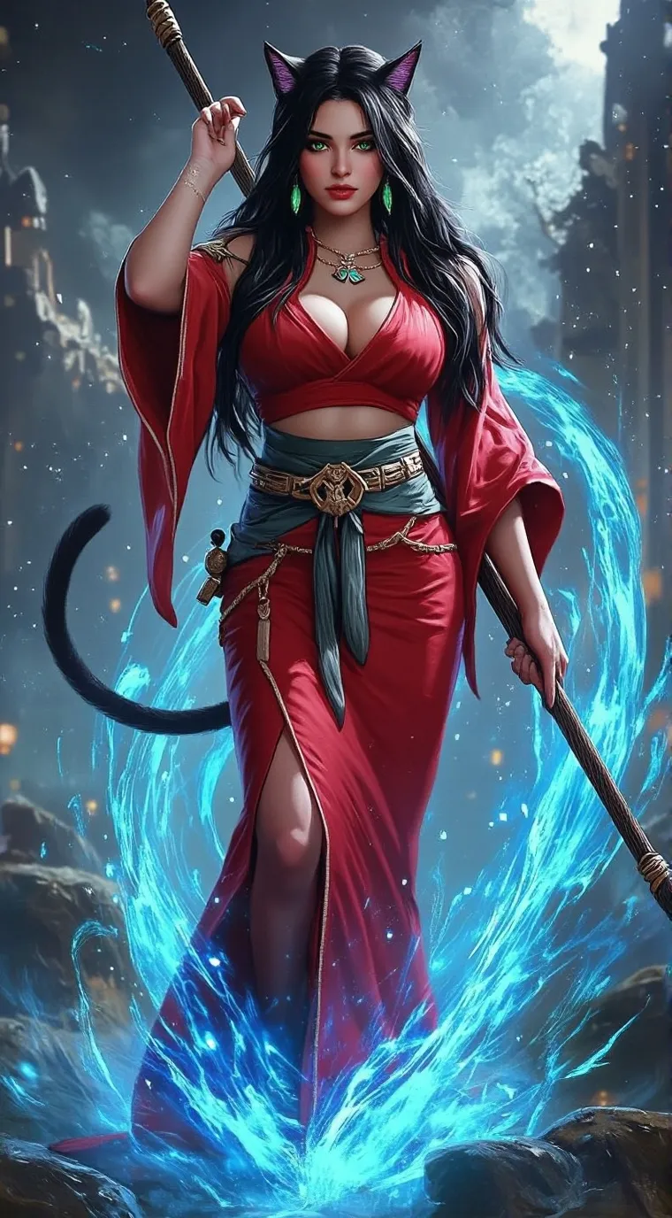 ai character: Nekiko Sunblade background