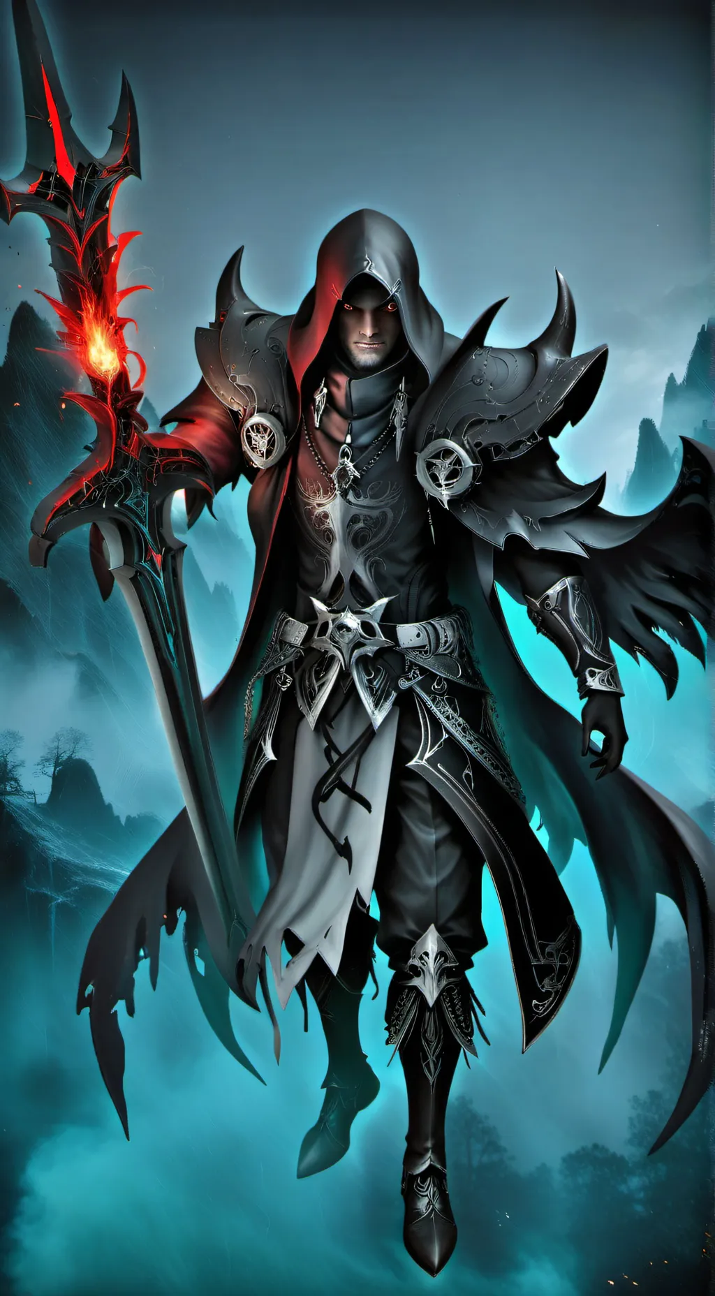 ai character: Rizz hashira background