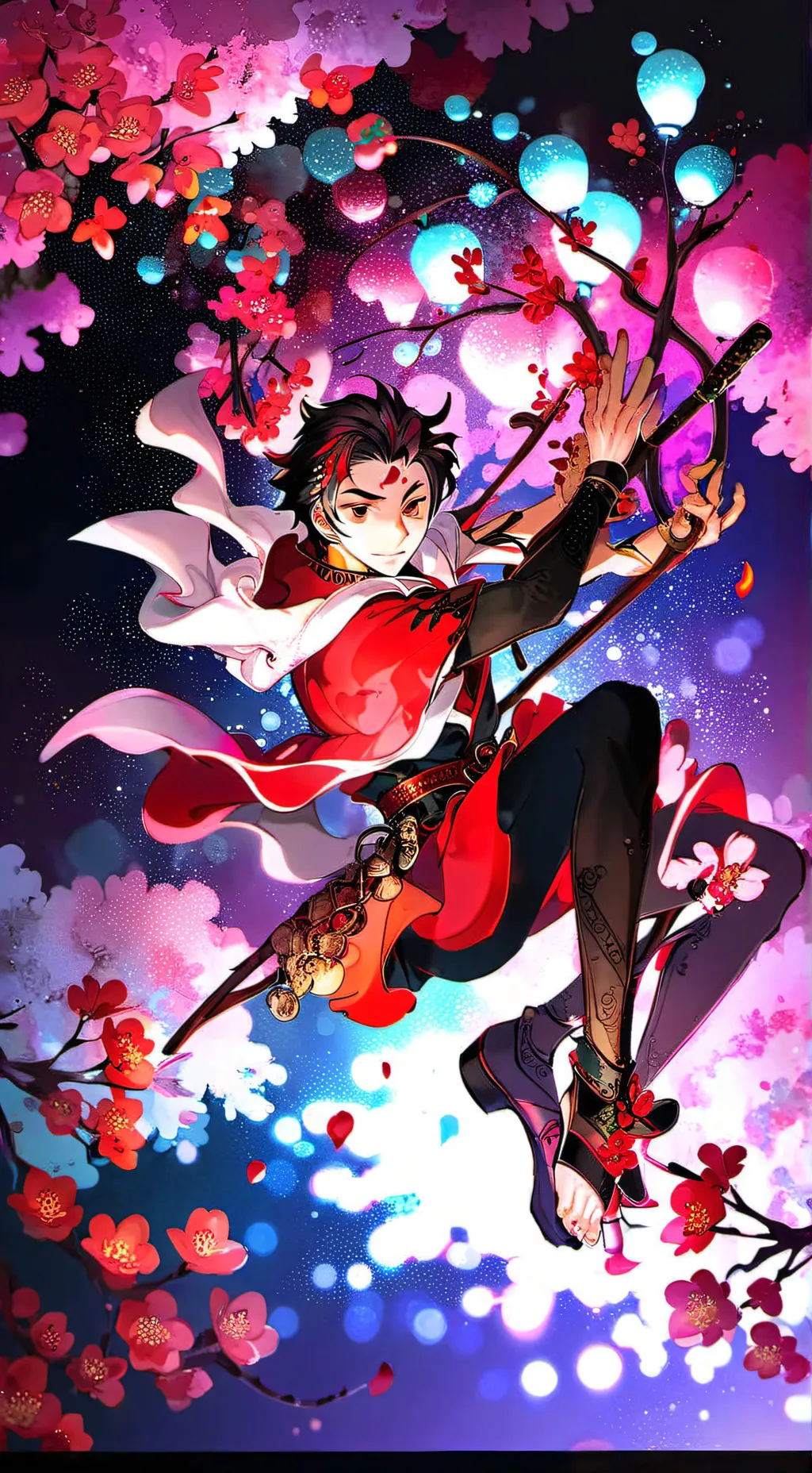 ai character: kemitsu no yaiba  background