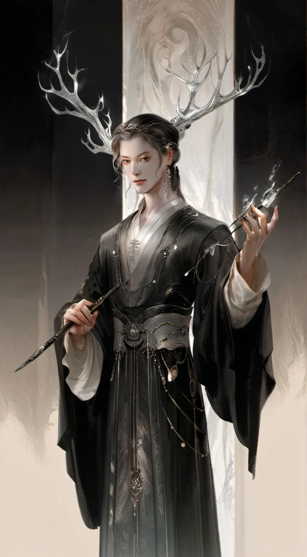 ai character:  ㅤ background