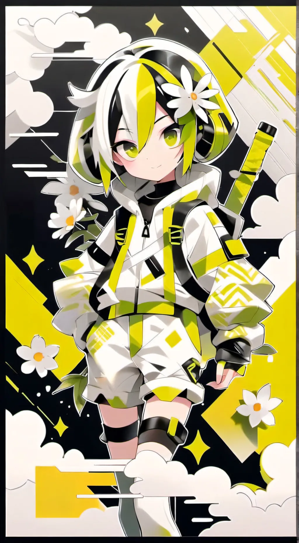 ai character: CHI-CHI background