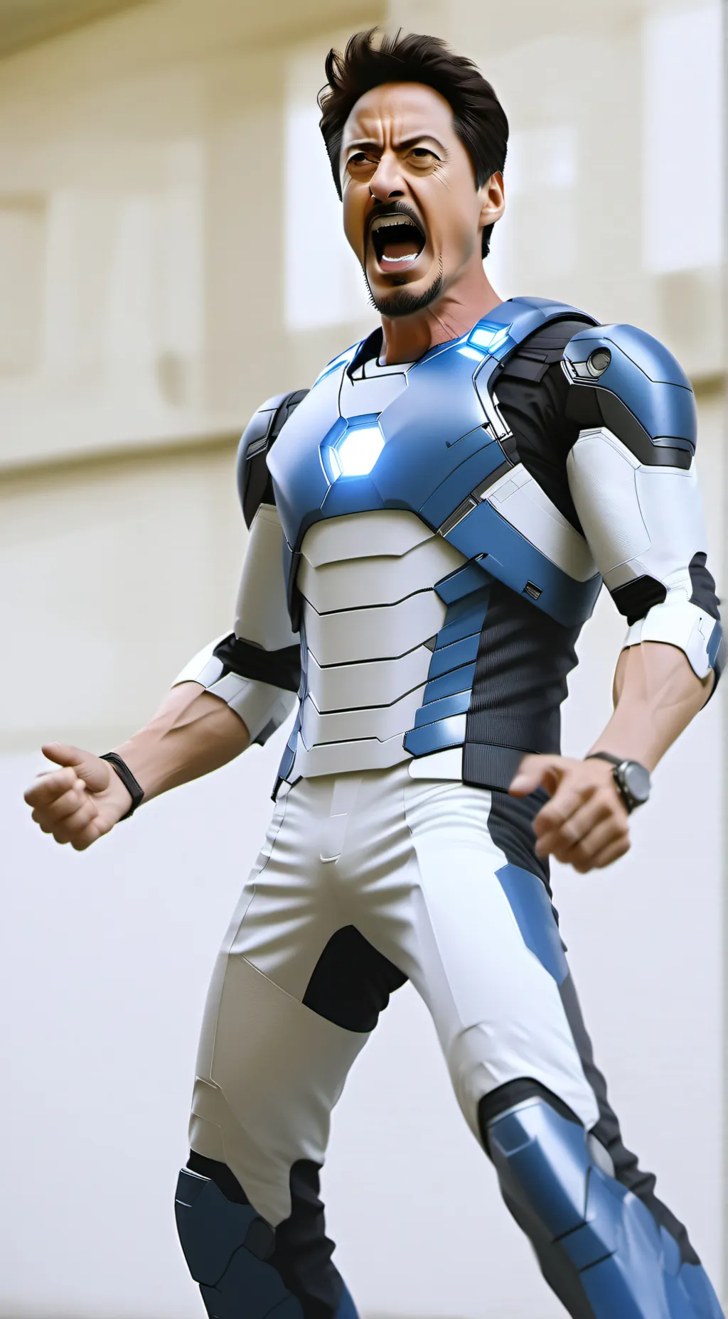 ai character: avengers  background
