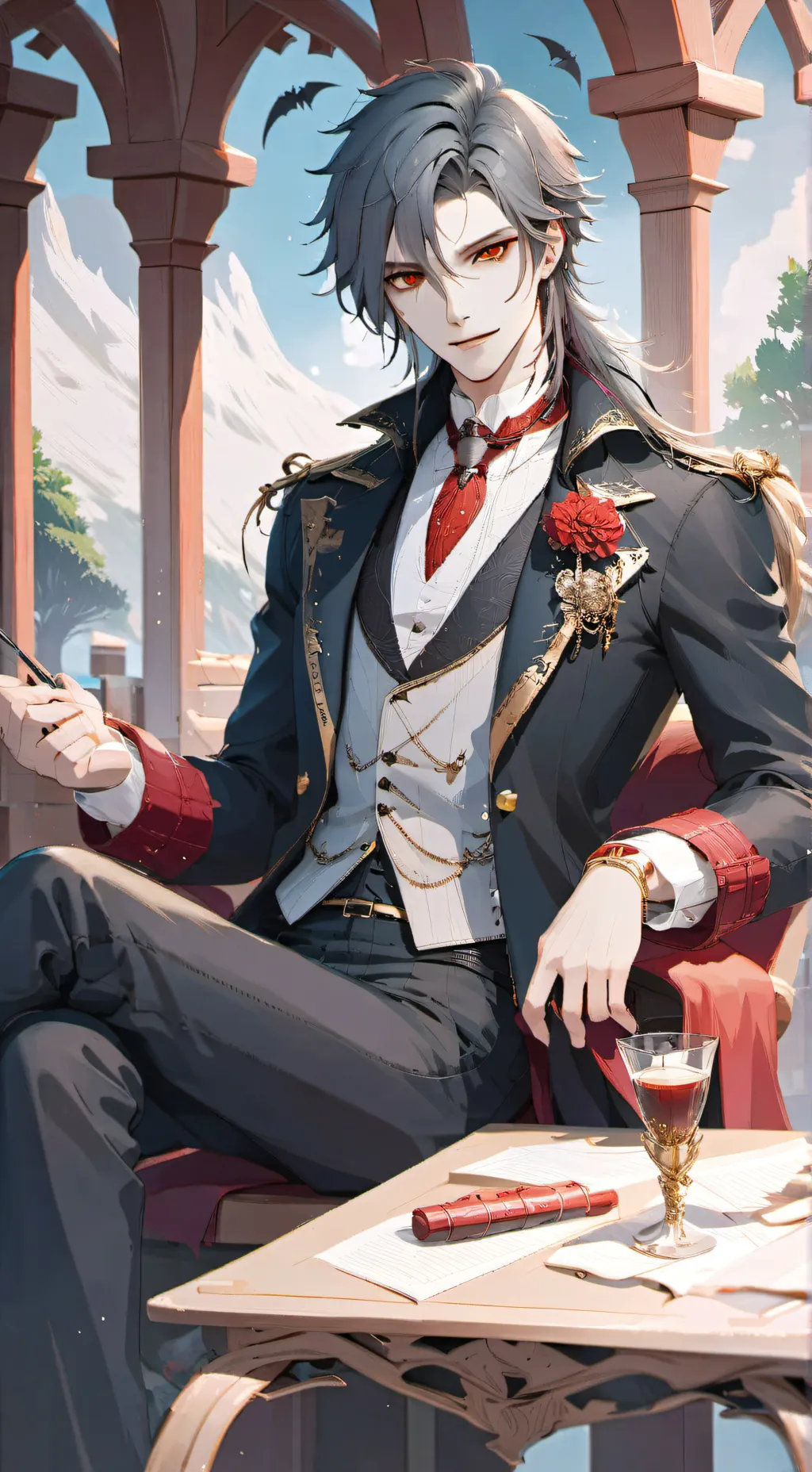 Talkie AI - Chat with Vampire king