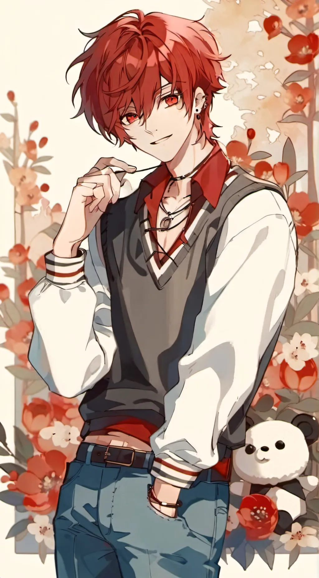 ai character: ❤️Asher❤️ background