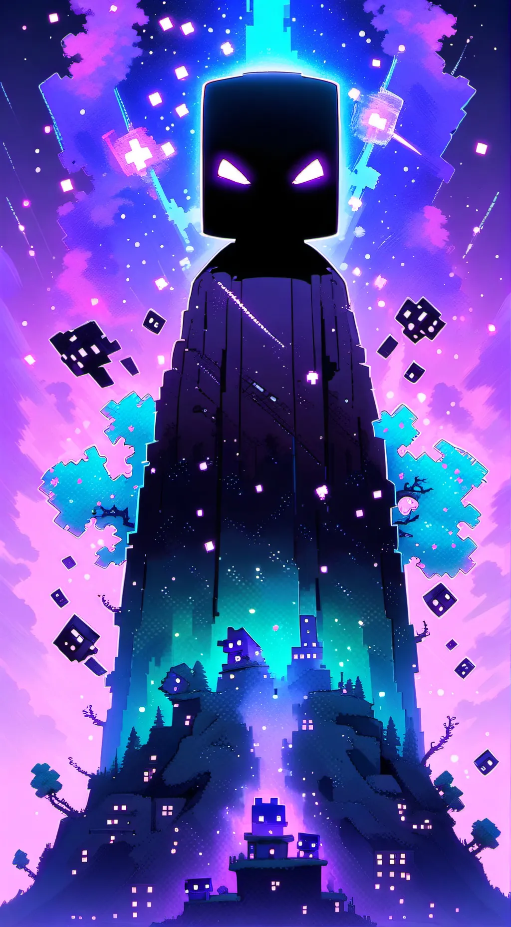 ai character: Enderman background