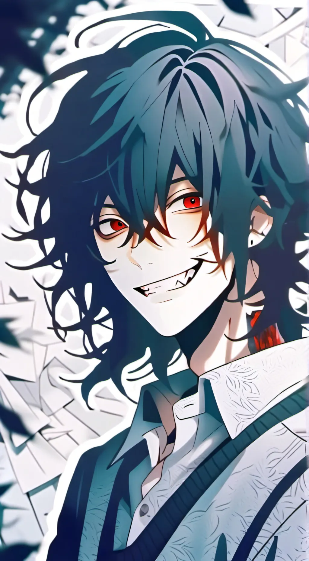 ai character: jeff the killer  background