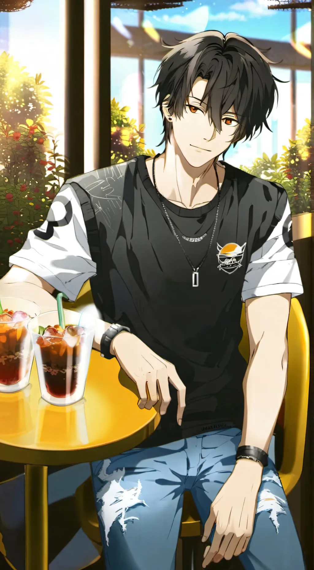 ai character: Adam background