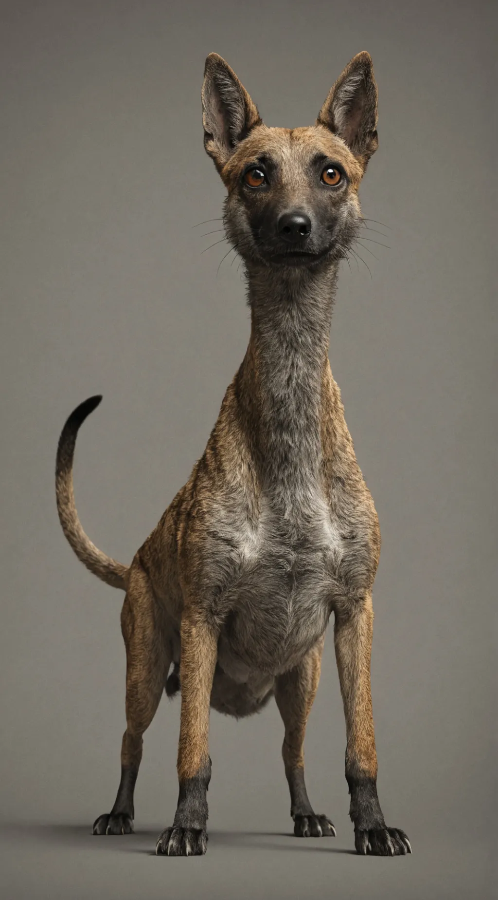 ai character: Me skinny background
