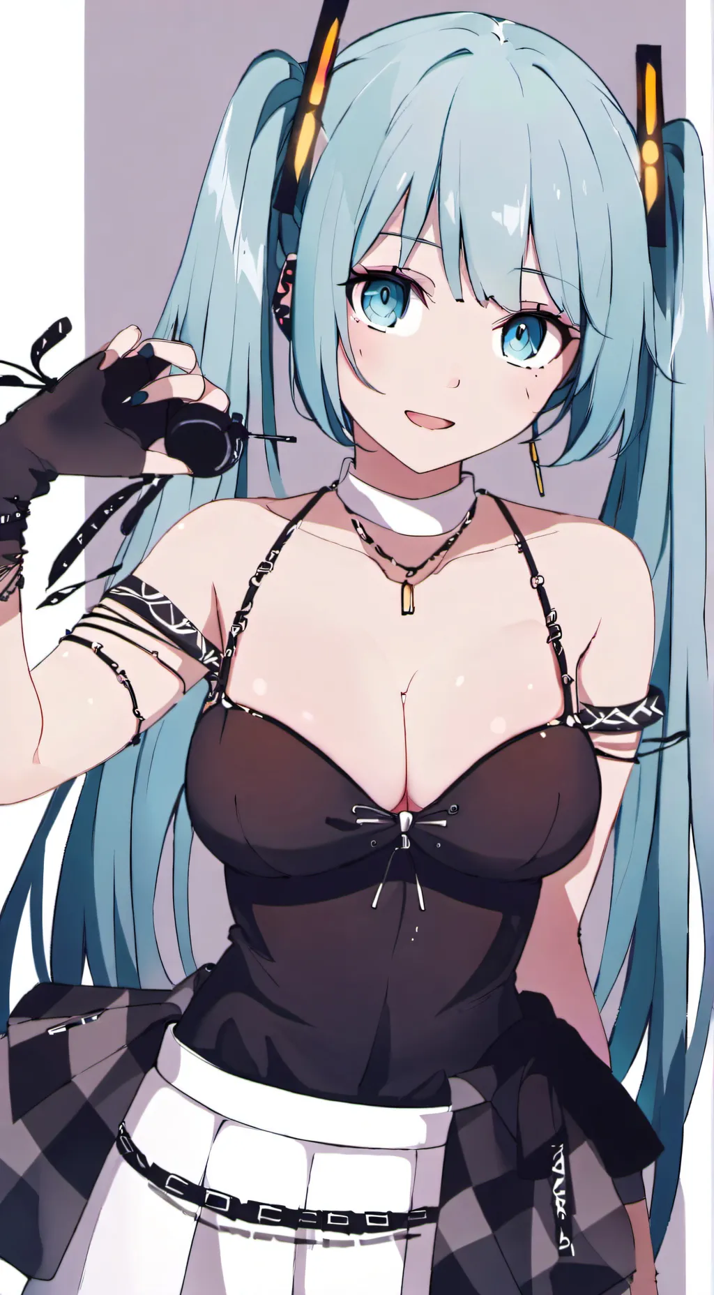 ai character: ★miku★ background