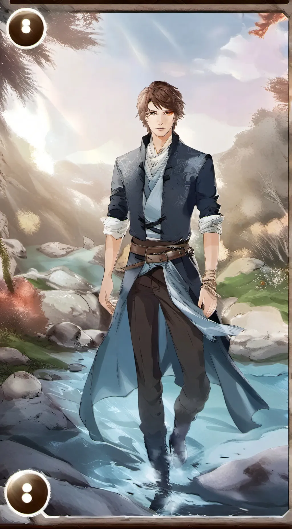 ai character: classmate background