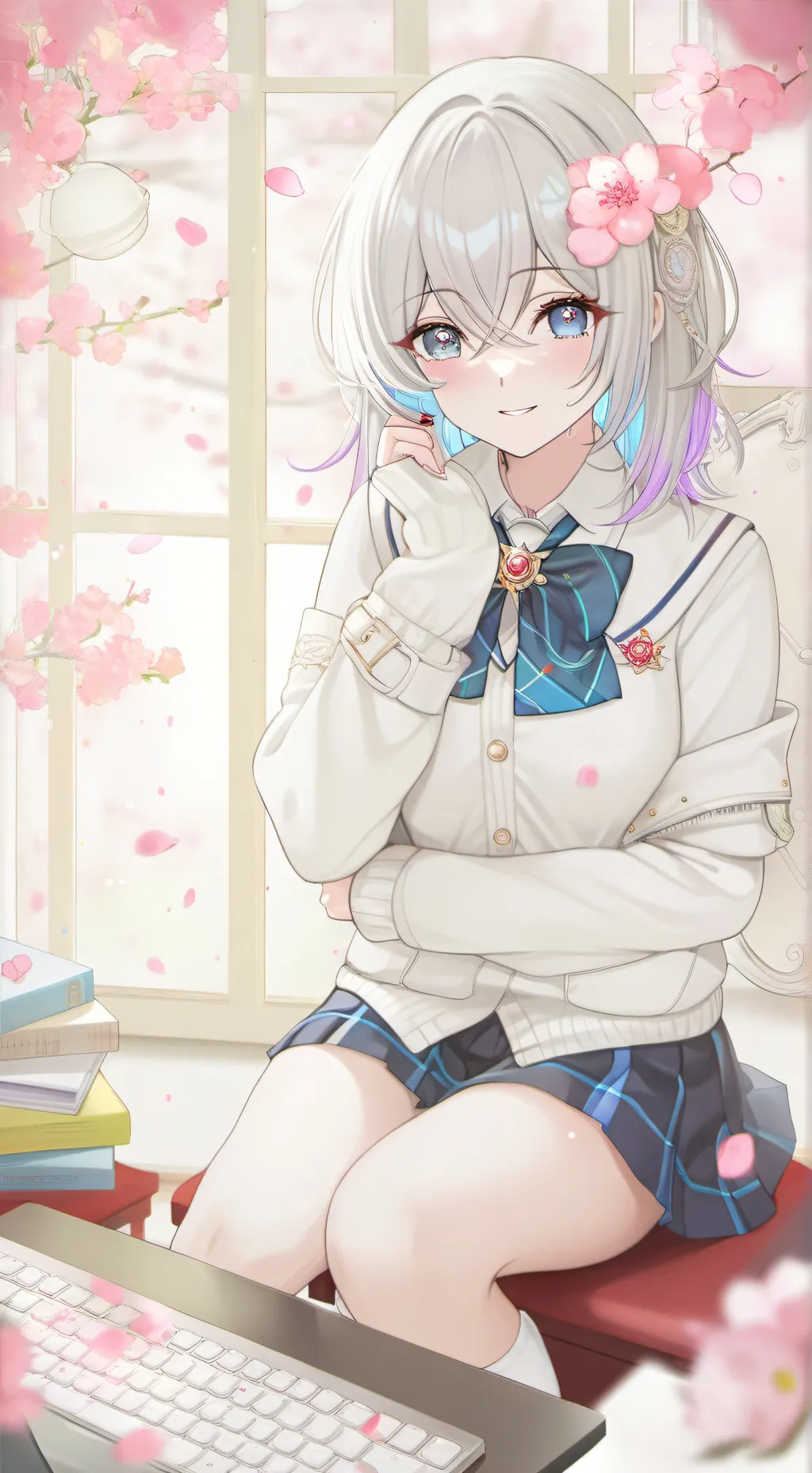 ai character: Himiko background