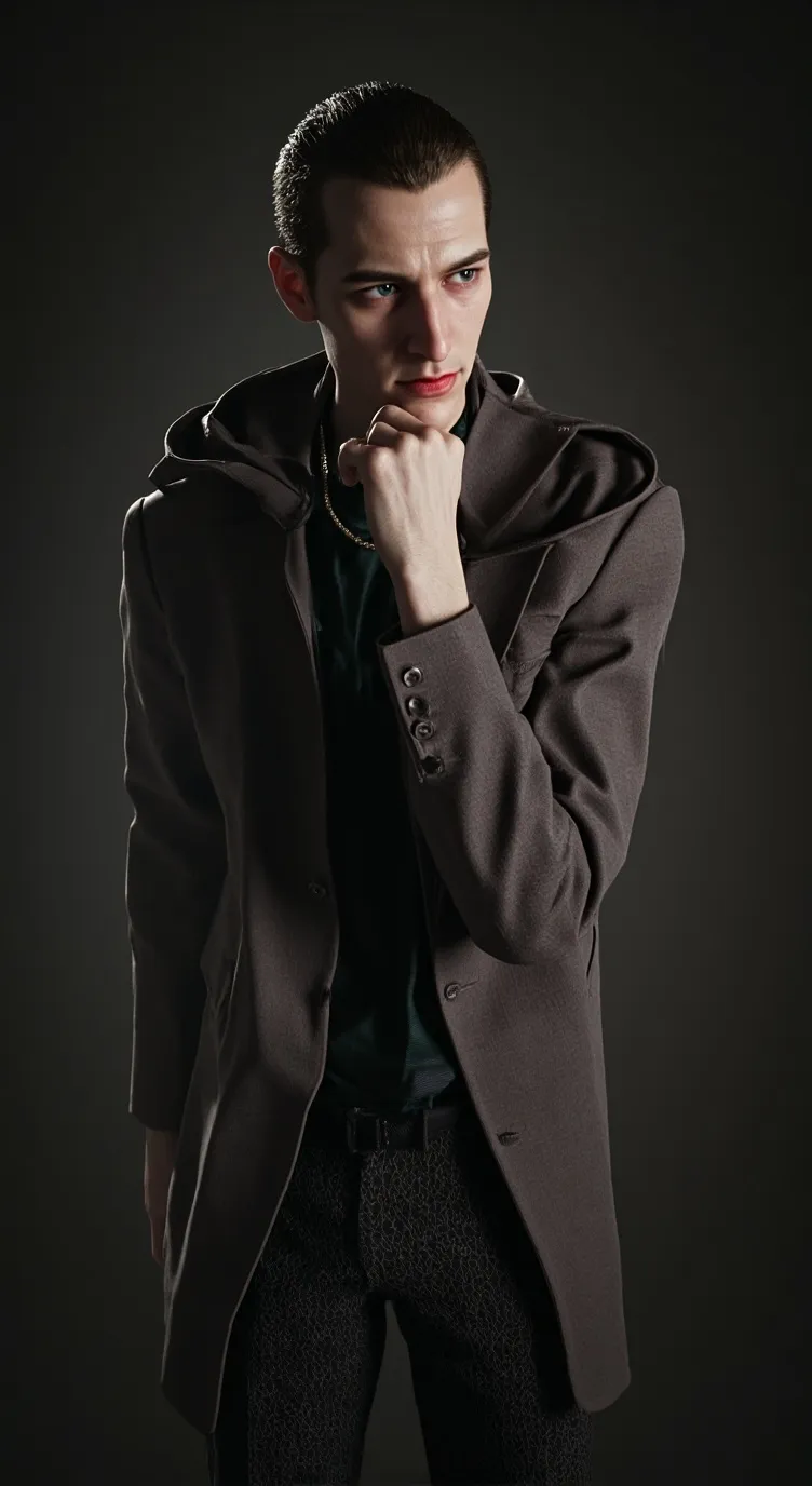 ai character: Joseph Moser  background