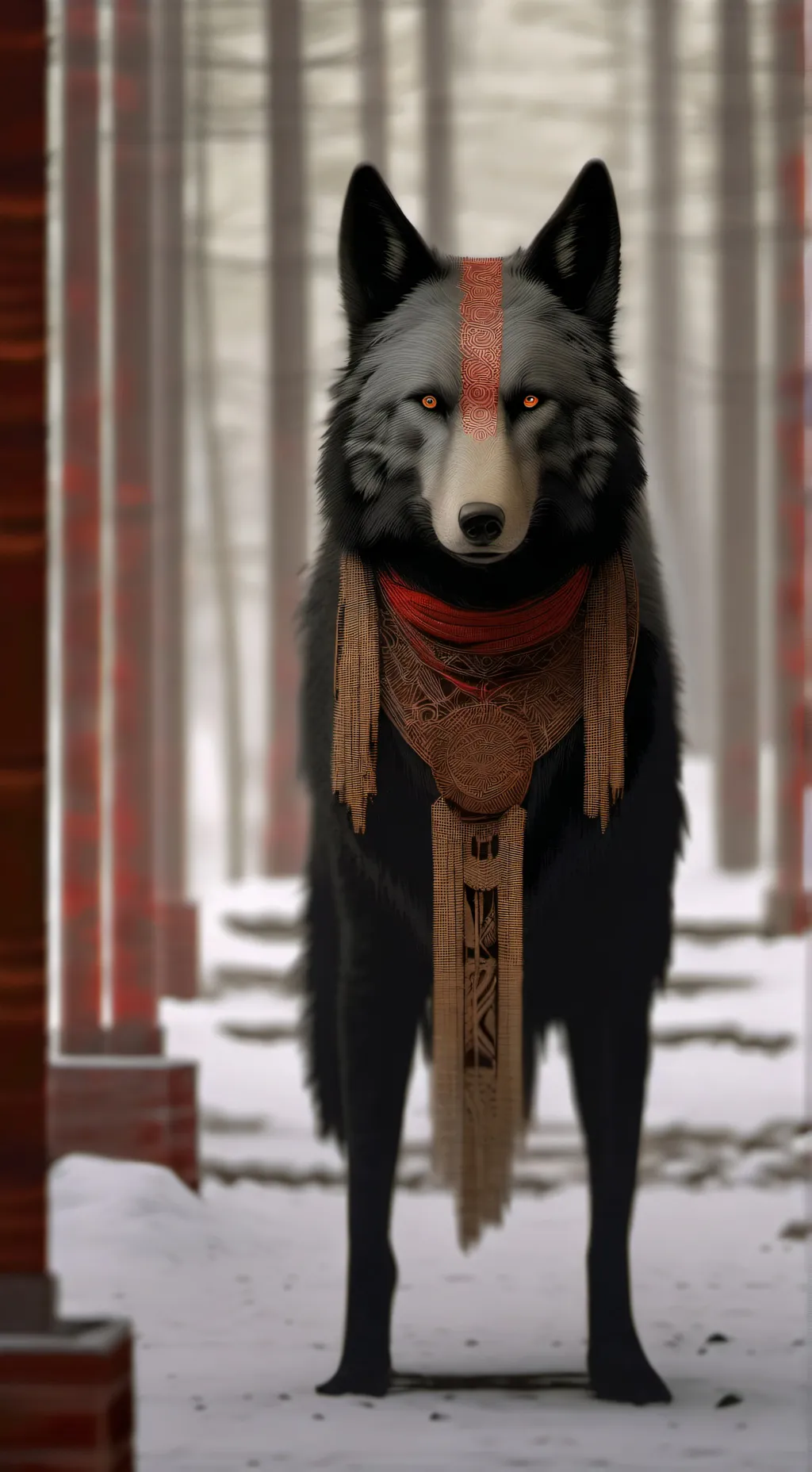 ai character: Theriantrhropy background