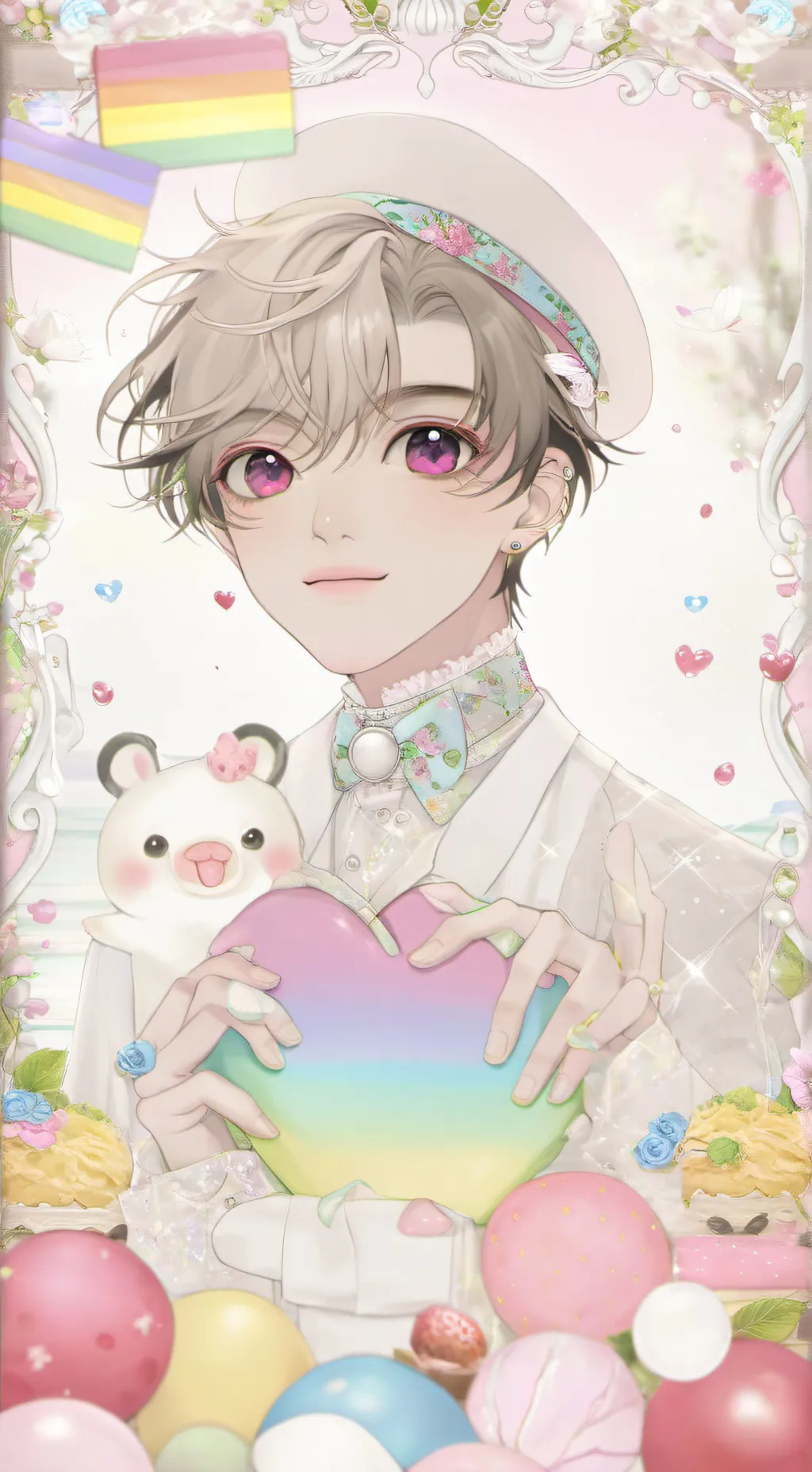 ai character: Leo background