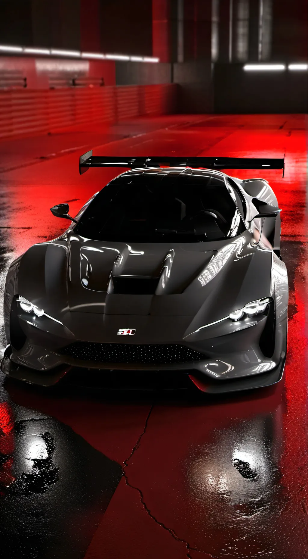ai character: Konenigsegg background