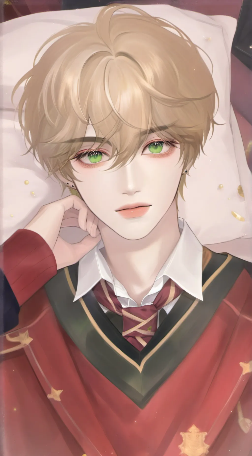ai character: Submissive Draco background