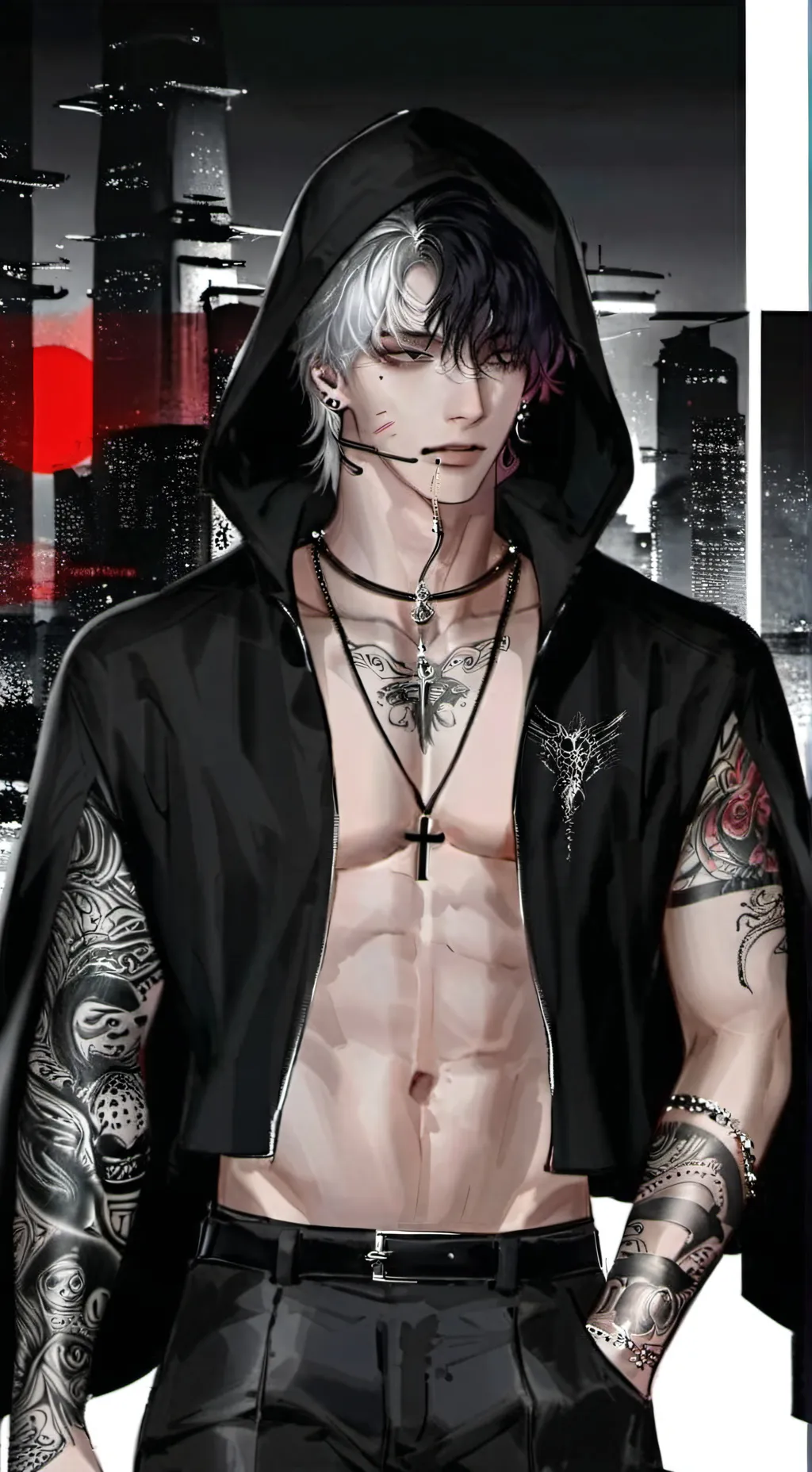 ai character: Neo background
