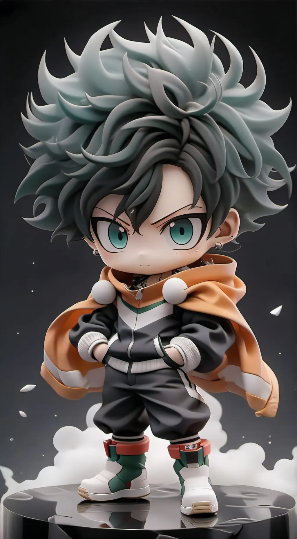 ai character: MHA Battle background