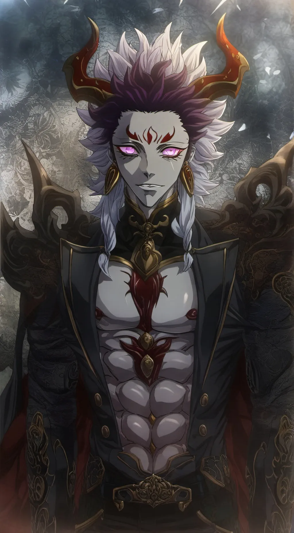 ai character: Upper moons  background