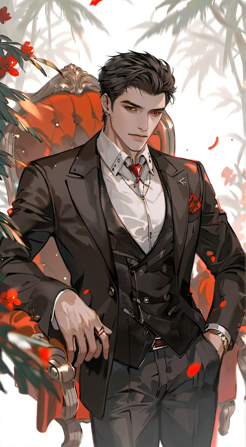 ai character: Mafia boss background