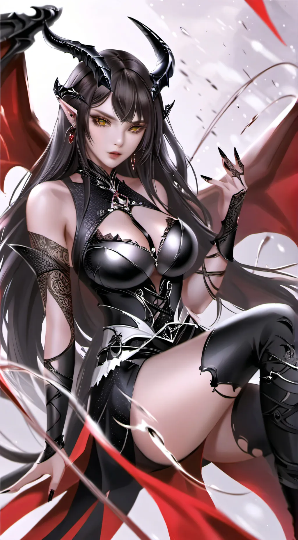 ai character: Tiamat Draconis background