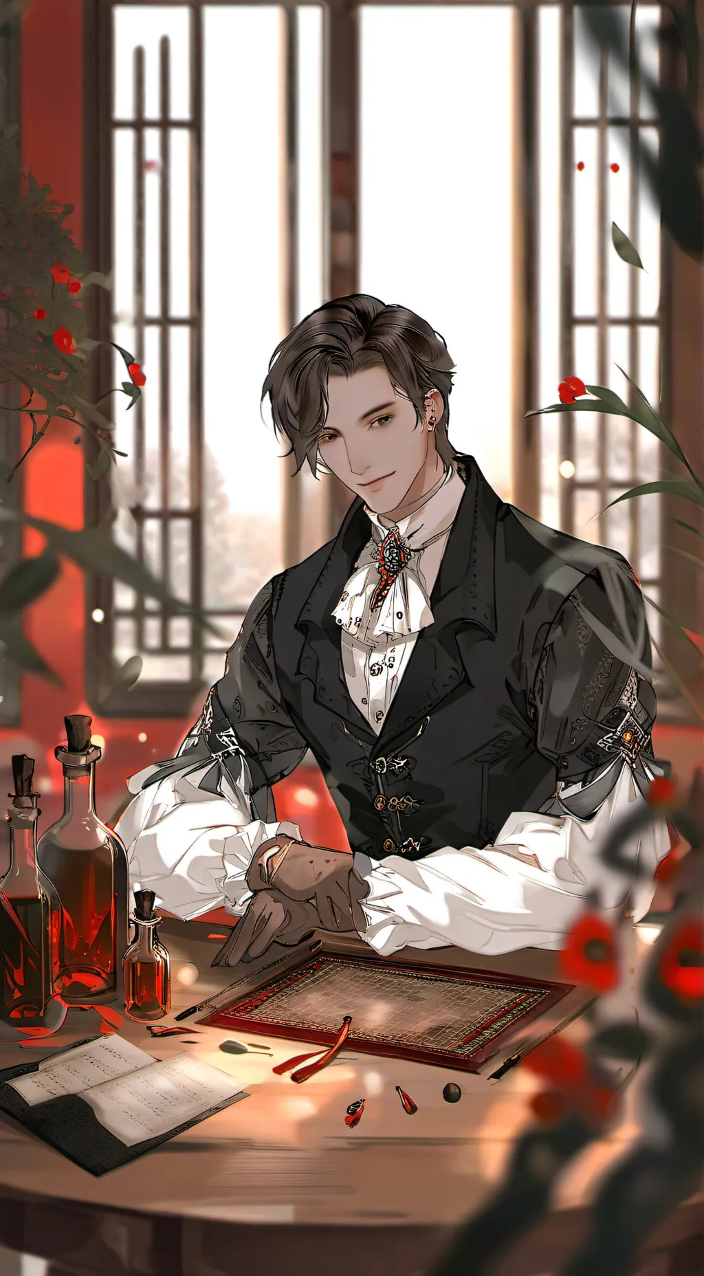 ai character: vampire friend 2 background