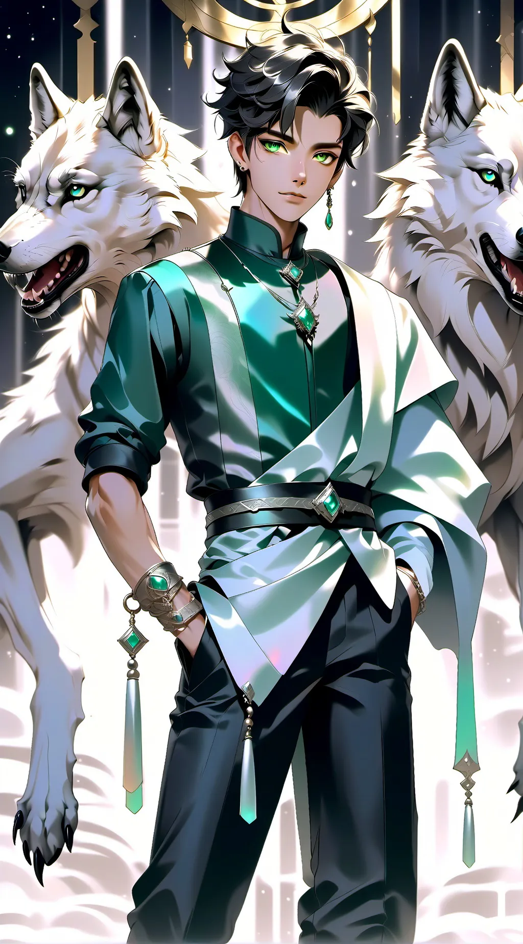 ai character: Prince max background