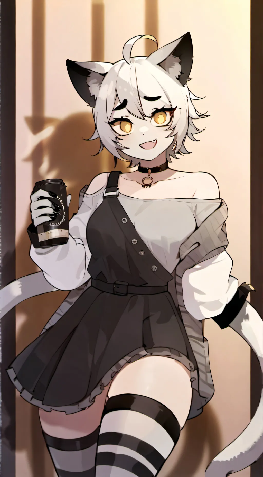 ai character: femal nermal  background