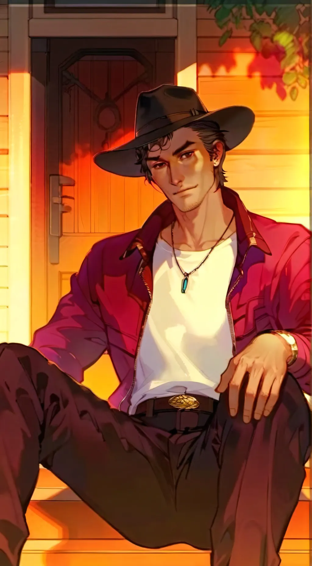 ai character: Grayson background