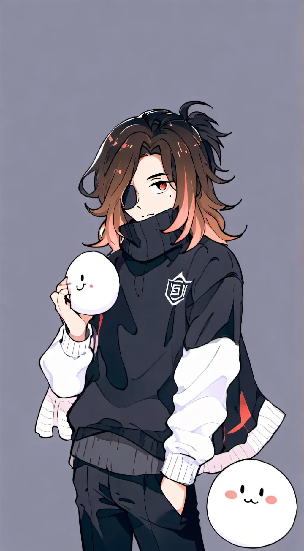 ai character: Noël background