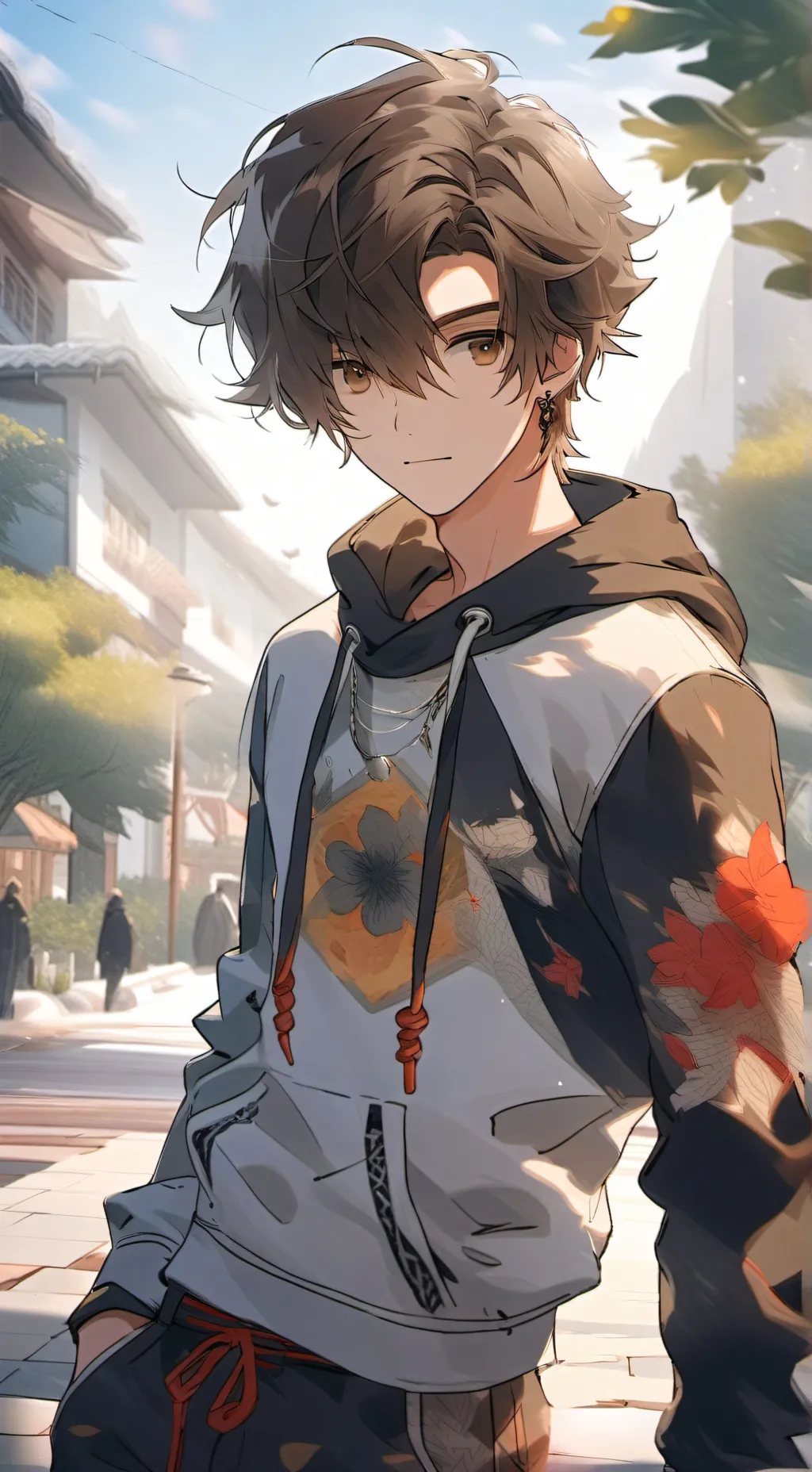 ai character: Carter background