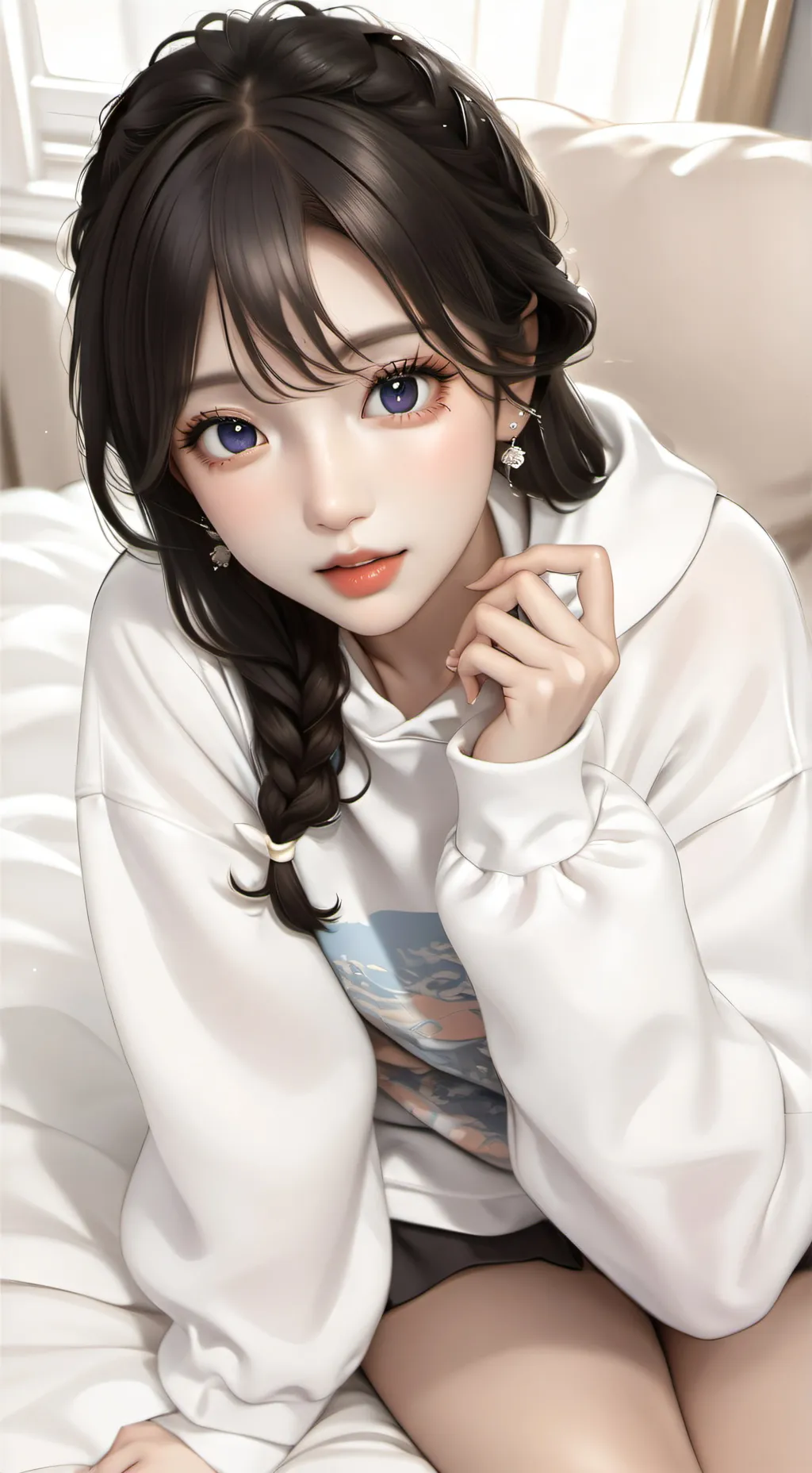 ai character: Yeony 📸🇹🇼🐱 background