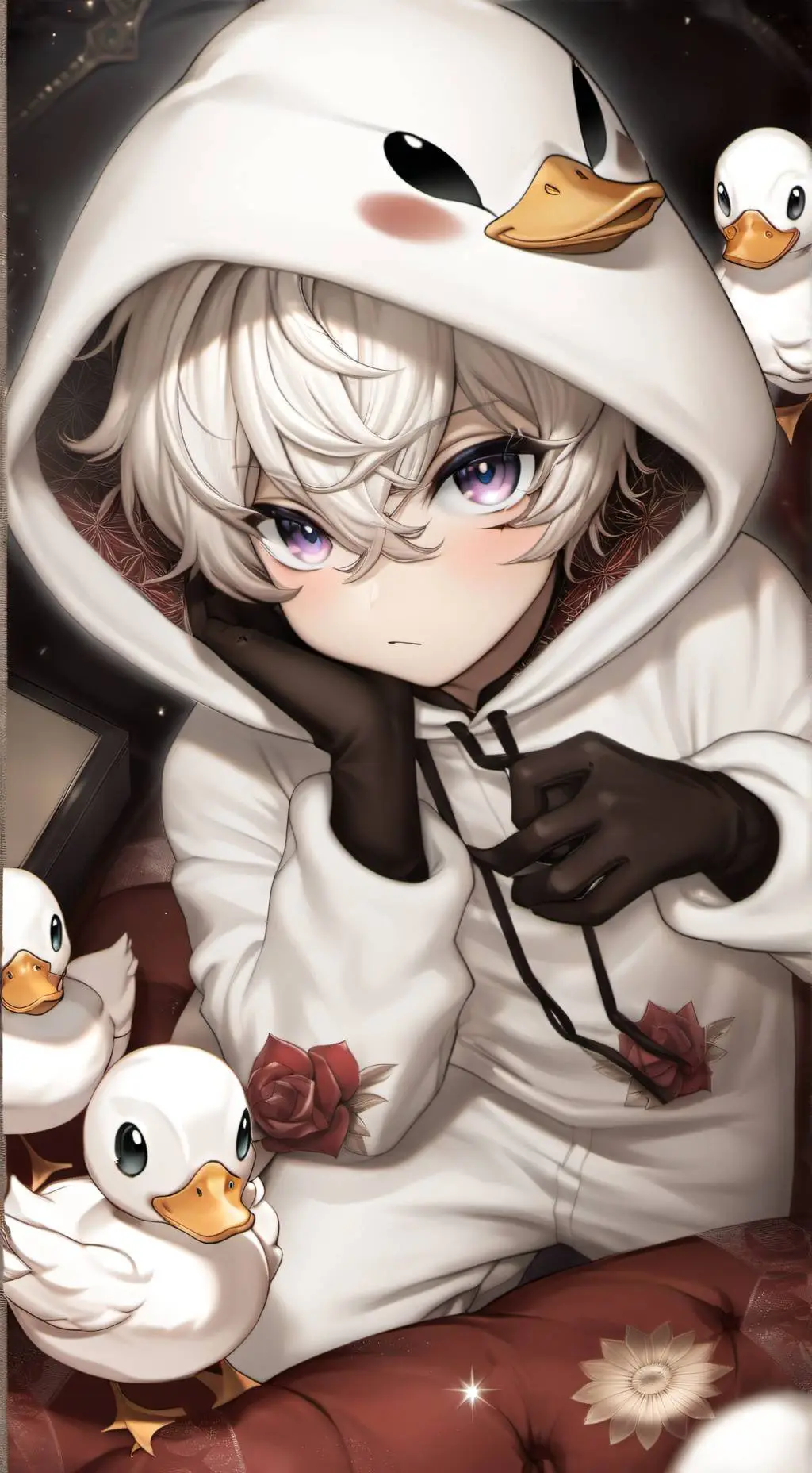 ai character: Lucifer HH  background