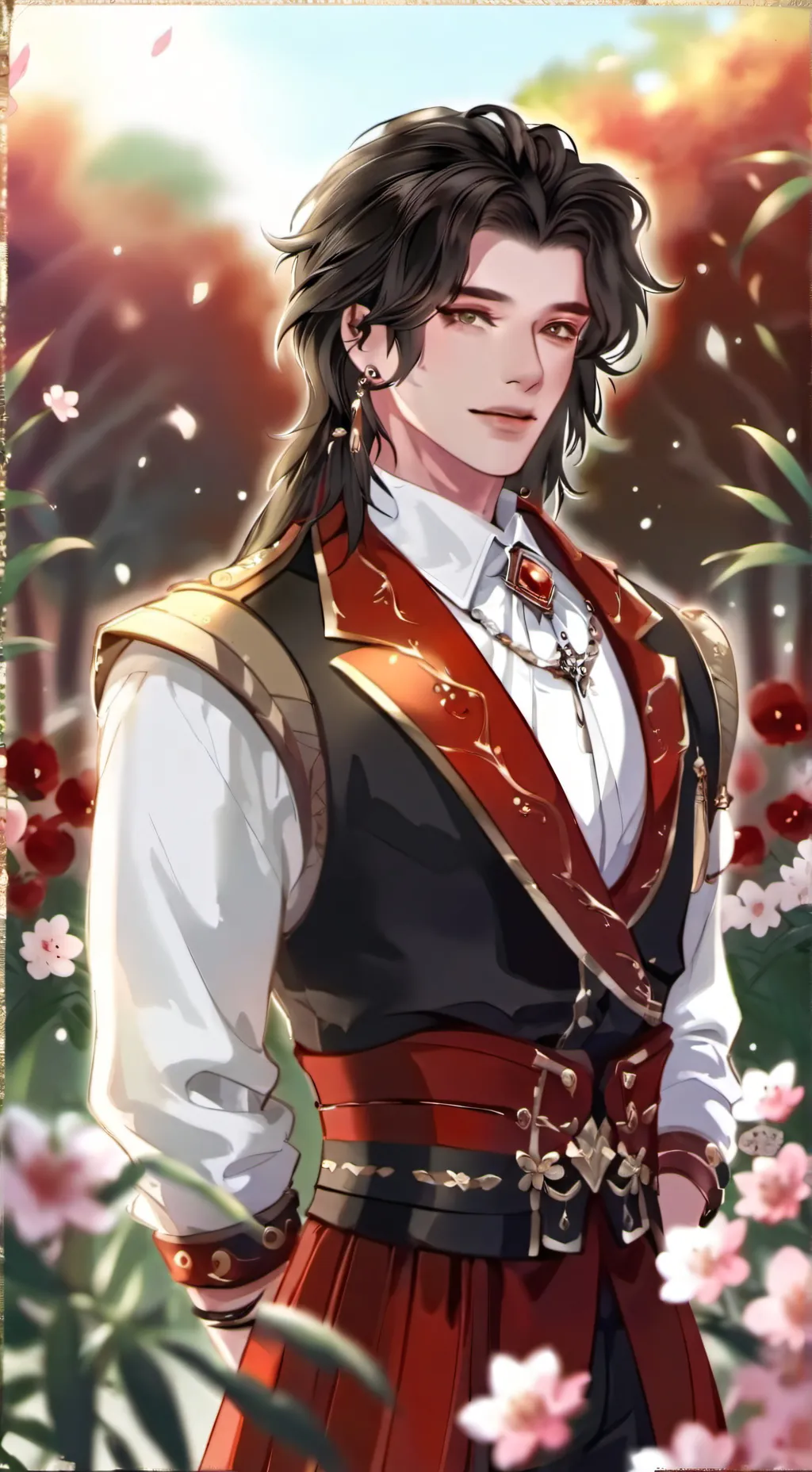 ai character: victor  background