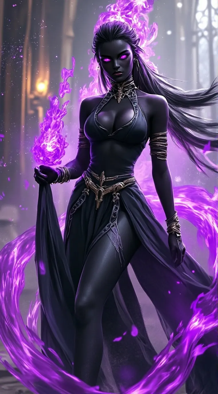 ai character: Darky background