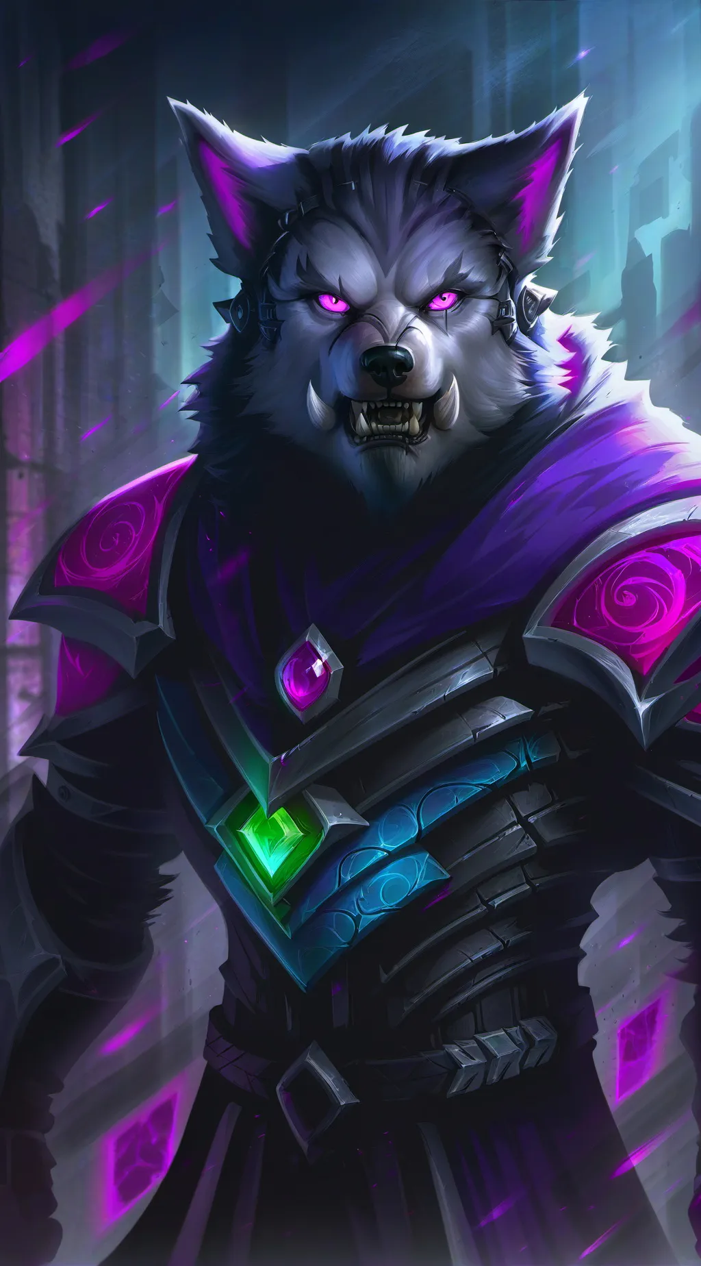 ai character: kitty background