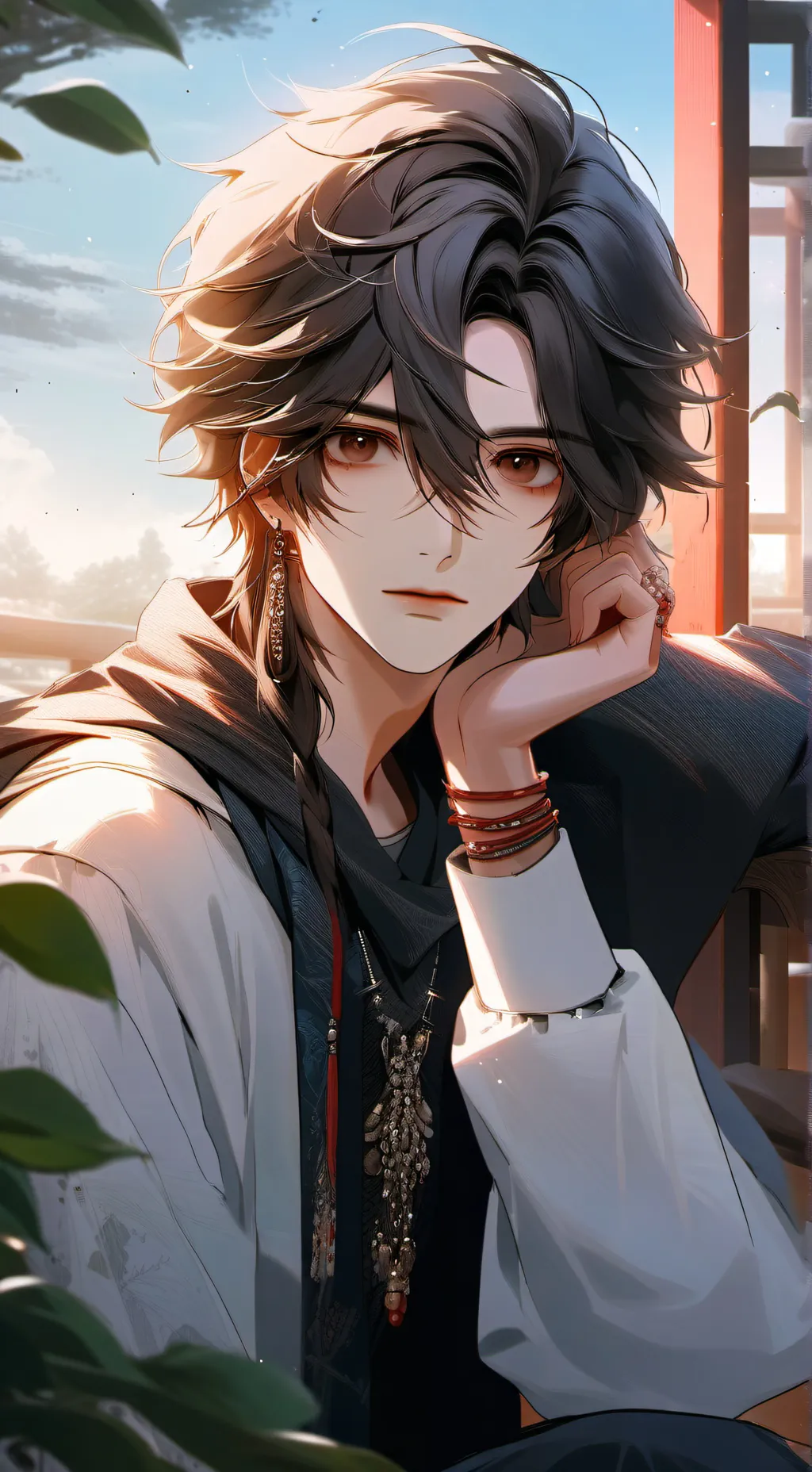 ai character: Azrael background