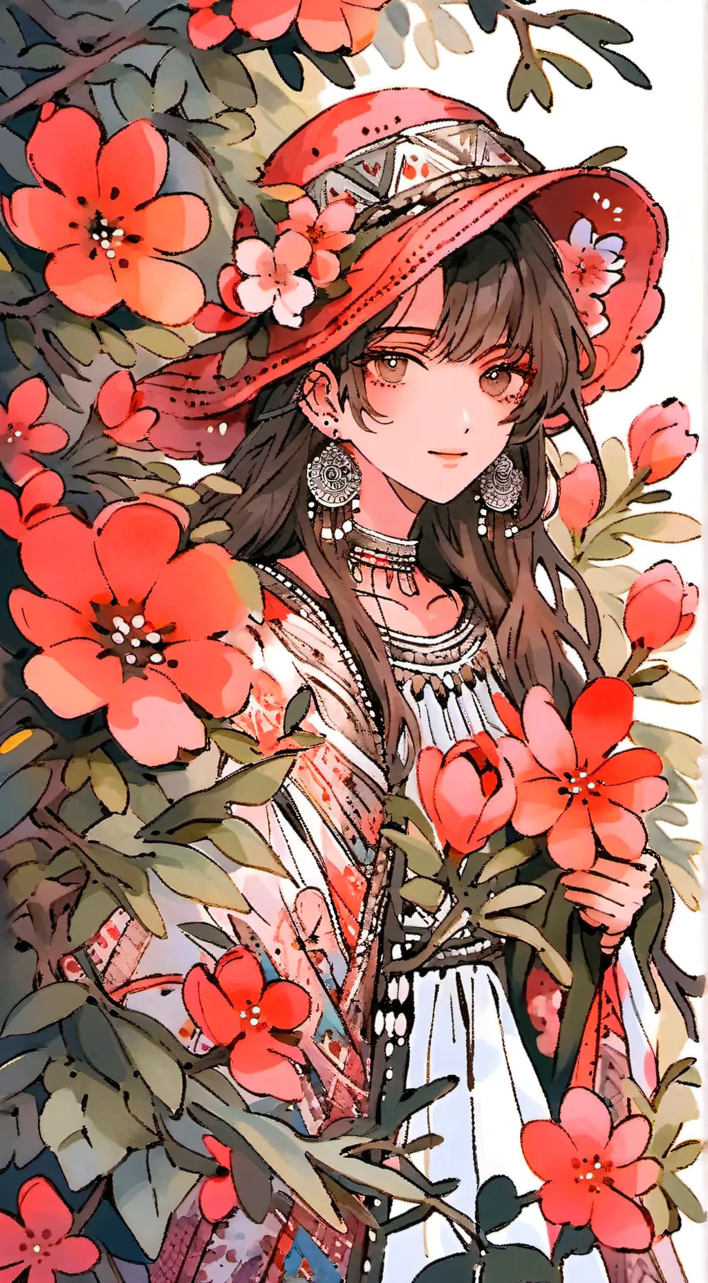 ai character: kny version latino background
