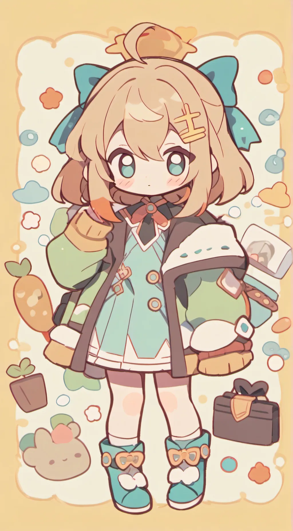 ai character: Ana sua filha ❤️🫶 background