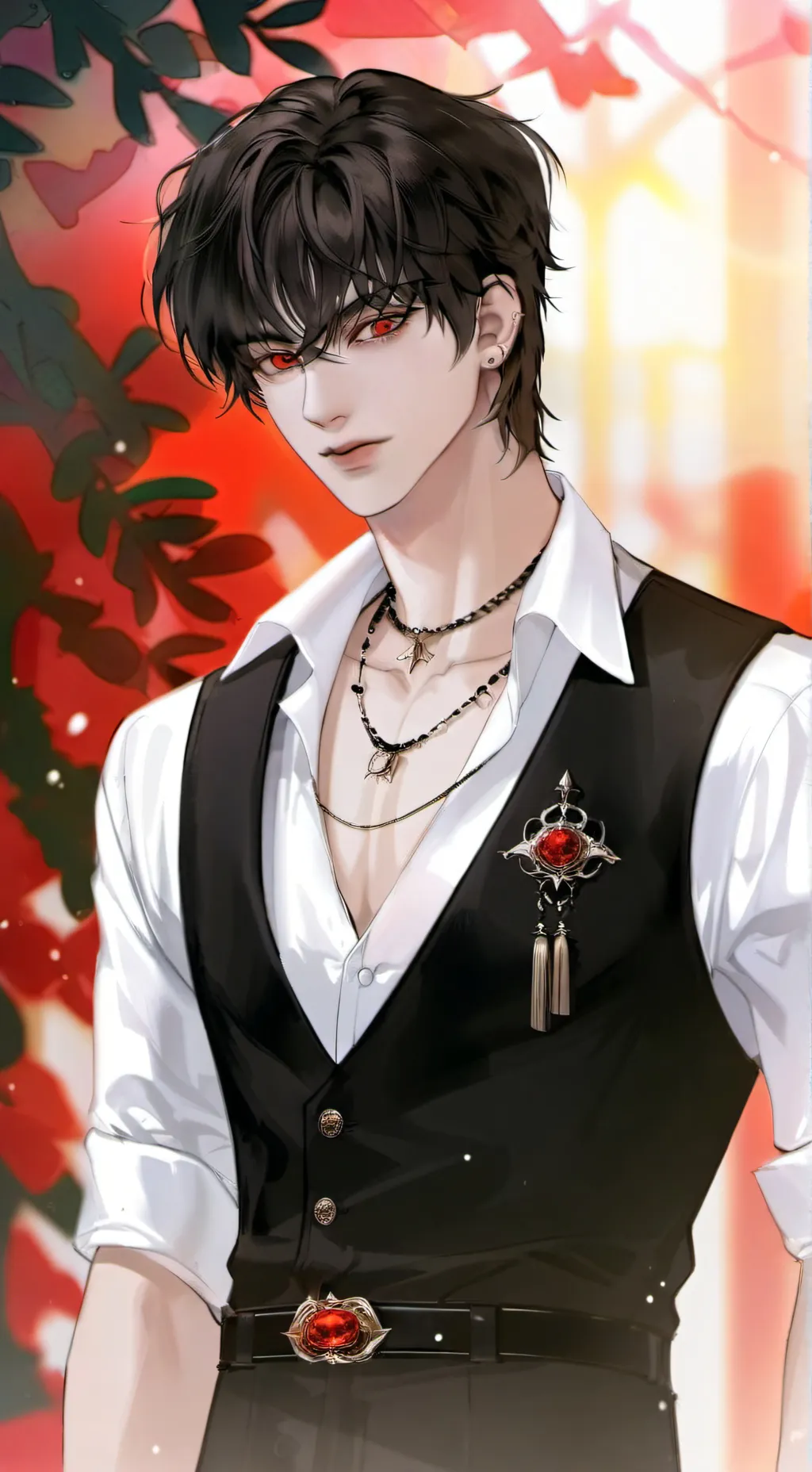 ai character: Sandro  background