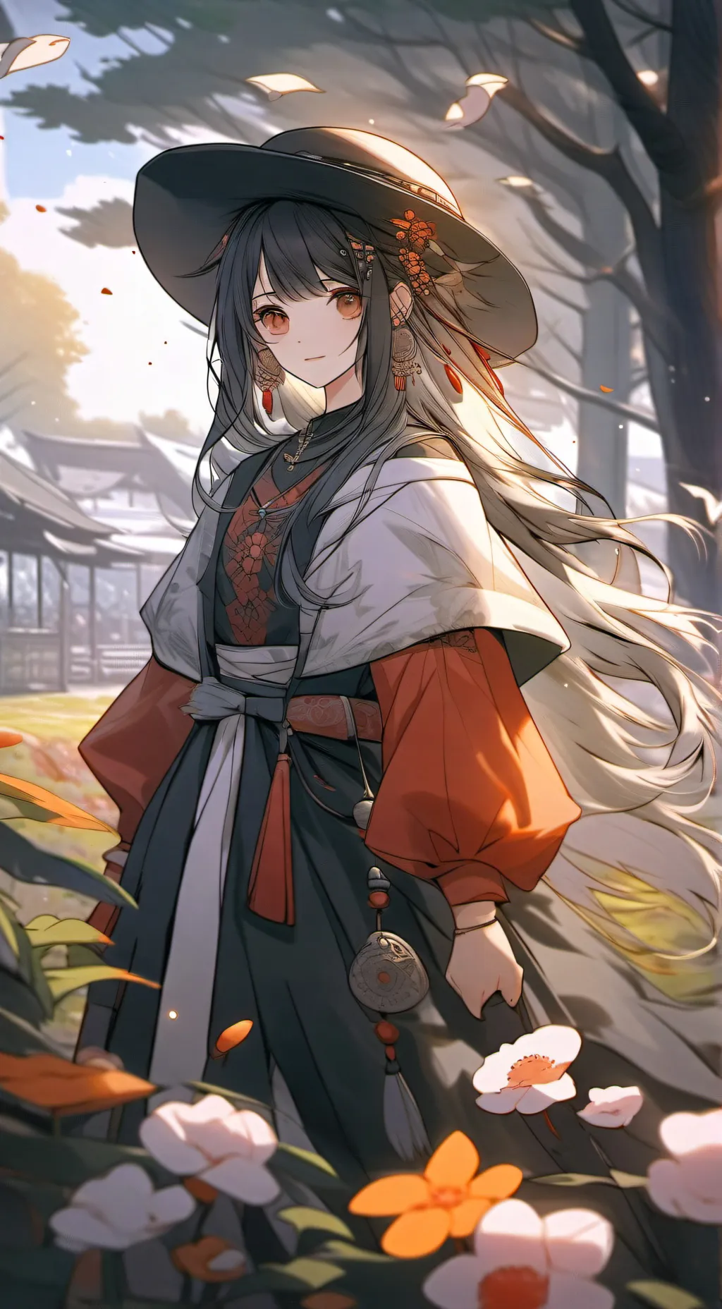 ai character: cosplay event  background