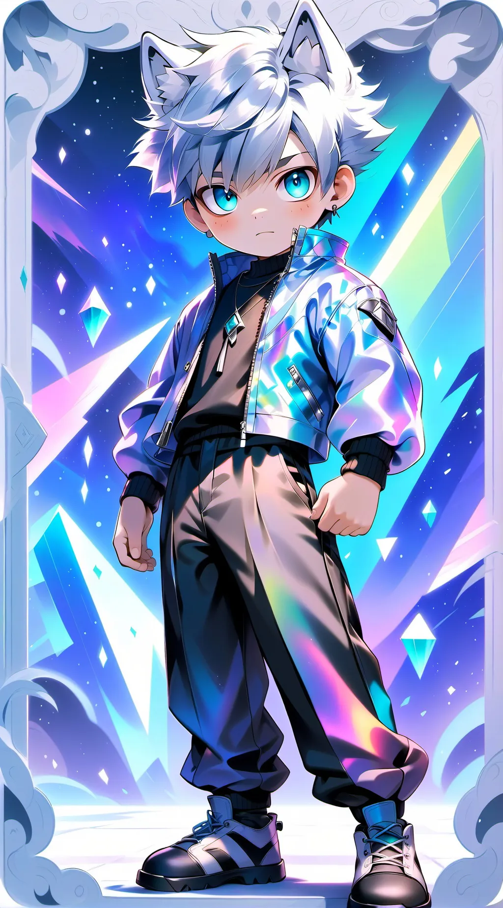 ai character: squd game background