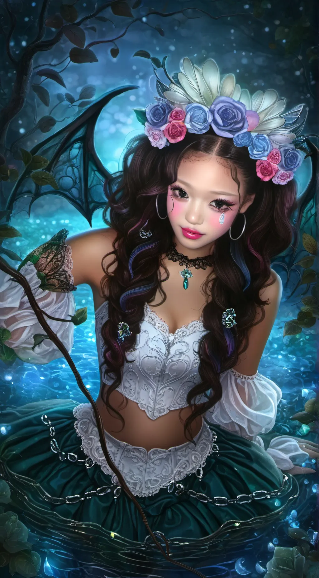 ai character: Hayley background