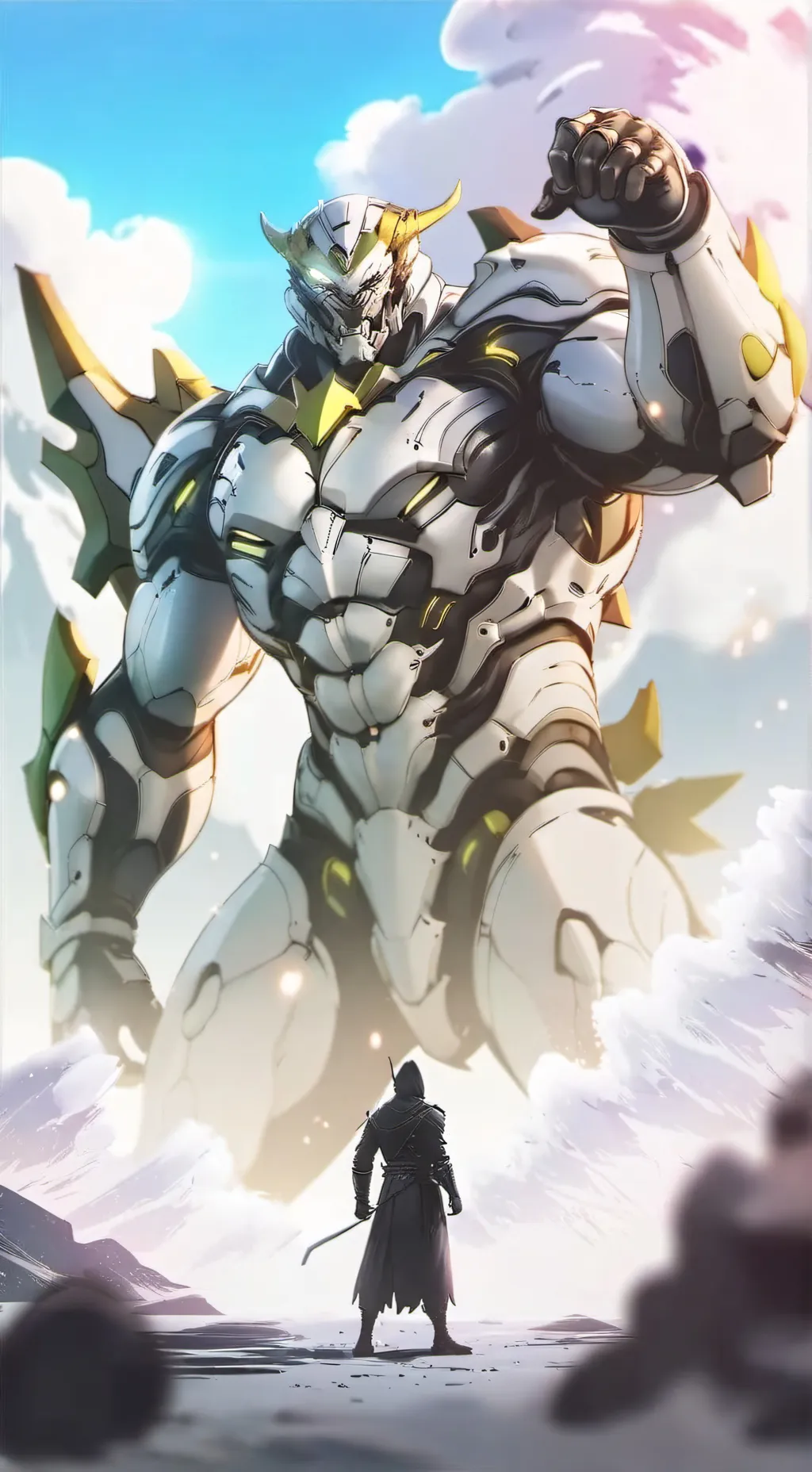 ai character: shark 🦈 background
