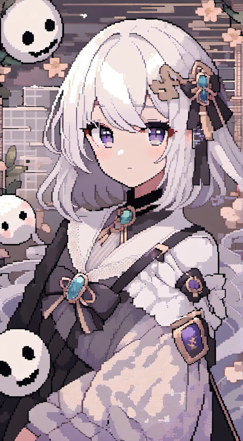 ai character: lily background